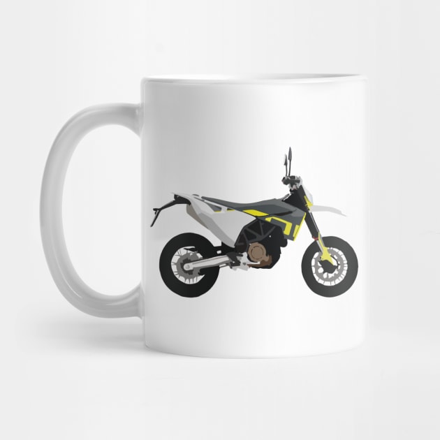 Motorcycle Husqvarna Supermoto 701 2021 by WiredDesigns